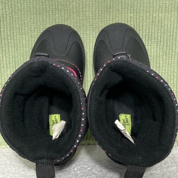 Western Chief Girl's Snowden Dot Waterproof Fleece-Lined Snow Winter Boots SZ 3 - Picture 5 of 11